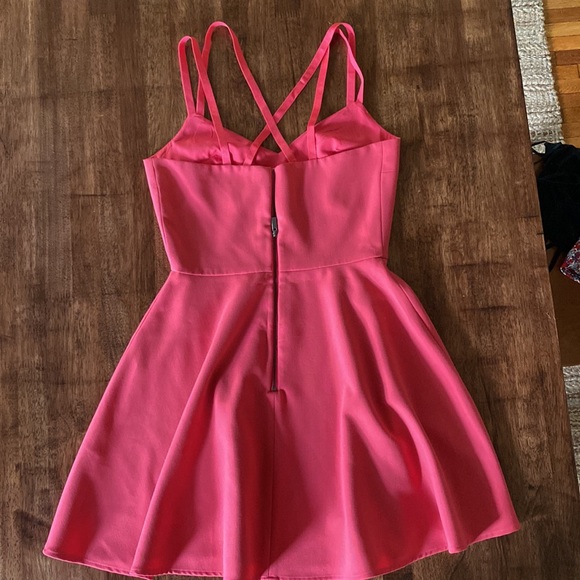 French Connection pink dress | size 2 - Picture 2 of 7